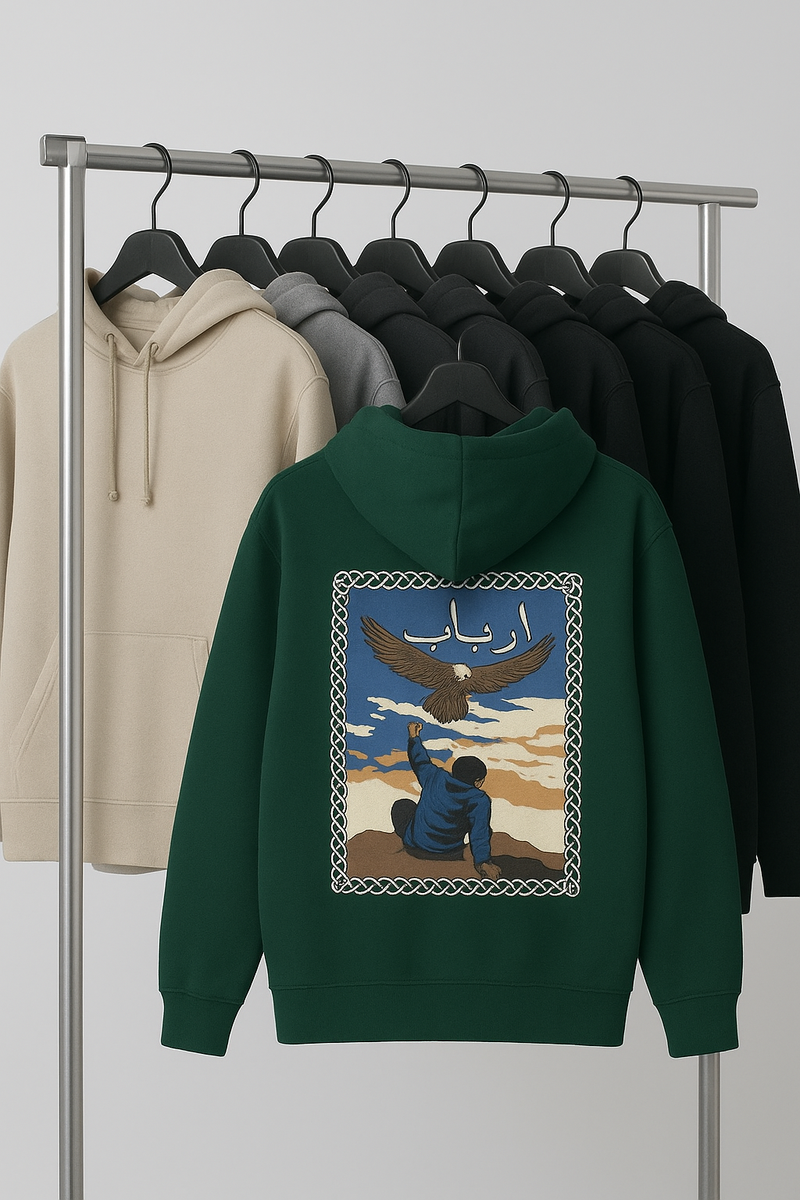 Premium “Arbab” Hoodie – Lead Edition