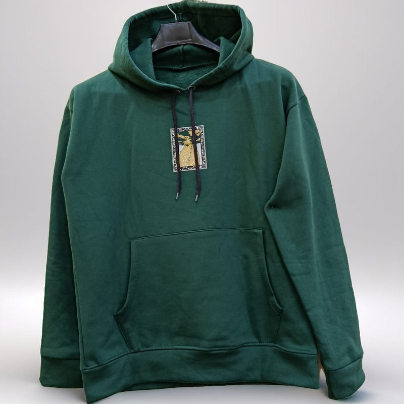 Green Falcon Art Hoodie – Premium Winter Wear (Unisex)