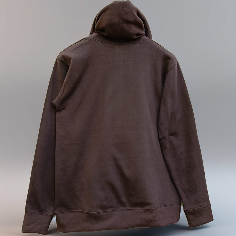 Classic Brown Premium Fleece Hoodie – Winter Warm & Soft