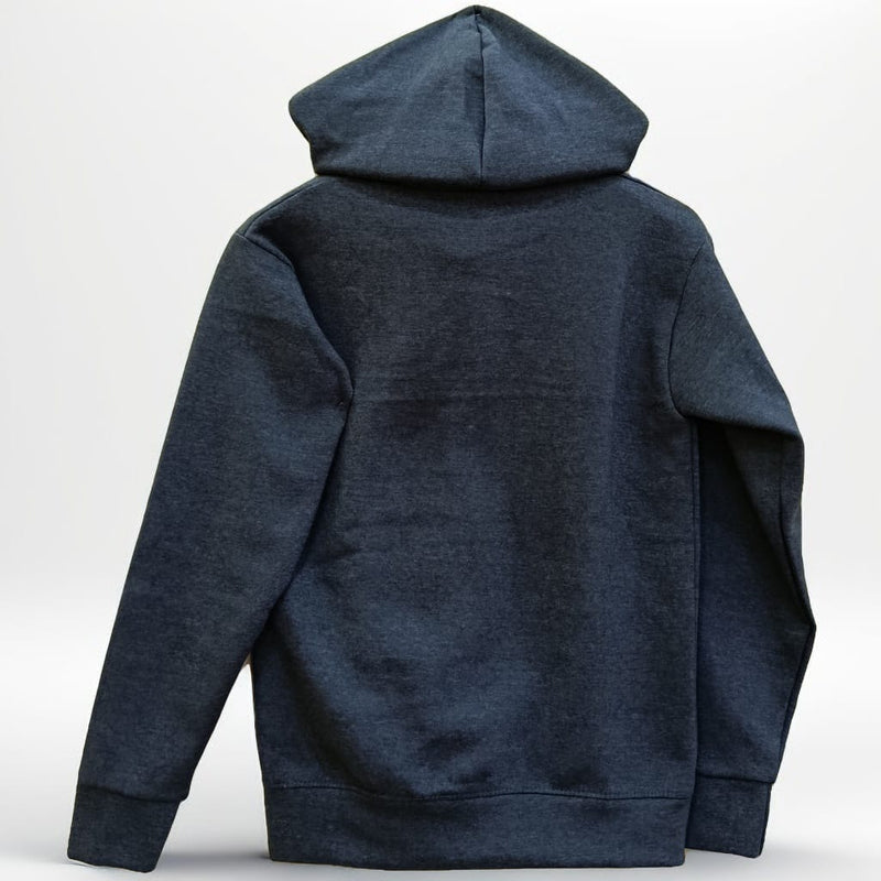 Premium Dark Grey Fleece Hoodie – Unisex Winter Wear