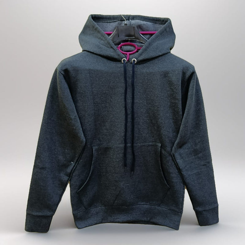 Premium Dark Grey Fleece Hoodie – Unisex Winter Wear