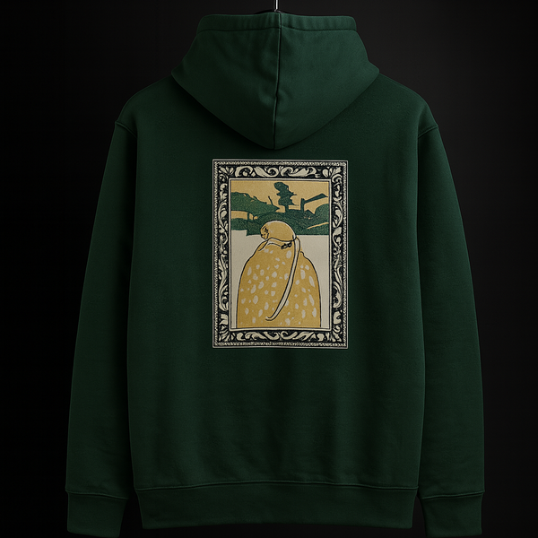 Green Falcon Art Hoodie – Premium Winter Wear (Unisex)